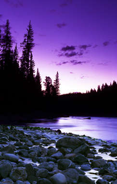 Athabasca River, British Columbia, Canada